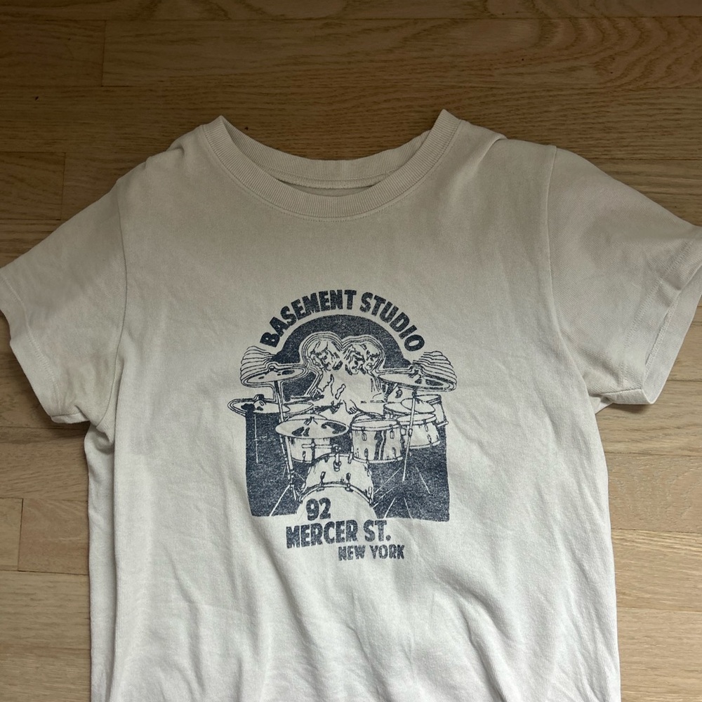 Brandy Melville White Tee